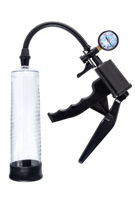 Прозрачная механическая помпа для пениса Viggo - Sexus - в Электростали купить с доставкой