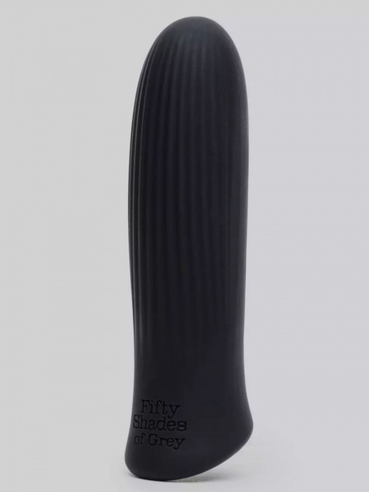 Черная вибропуля Sensation Rechargeable Bullet Vibrator - Fifty Shades of Grey