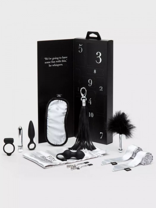 Эротический набор Pleasure Overload 10 Days of Play Gift Set - Fifty Shades of Grey - купить с доставкой в Электростали