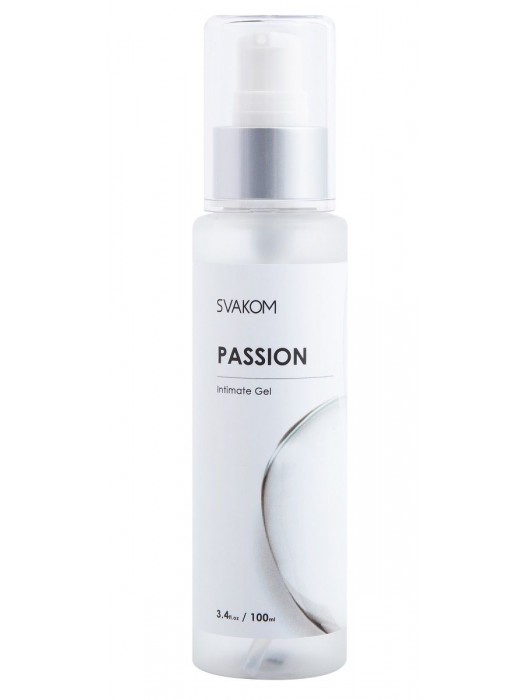 Смазка на водной основе Passion Intimate Gel - 100 мл. - Svakom - купить с доставкой в Электростали