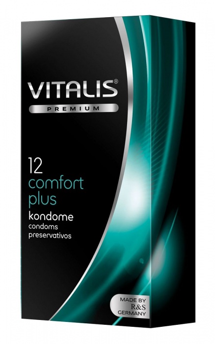 Контурные презервативы VITALIS PREMIUM comfort plus - 12 шт. - Vitalis - купить с доставкой в Электростали