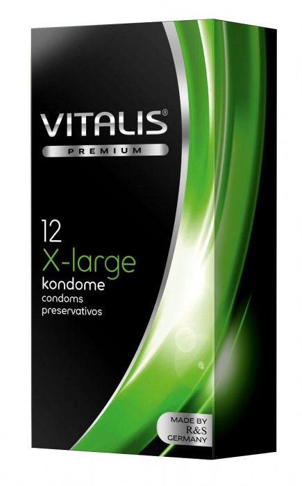 Презервативы увеличенного размера VITALIS PREMIUM x-large - 12 шт. - Vitalis - купить с доставкой в Электростали