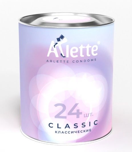 Классические презервативы Arlette Classic - 24 шт. - Arlette - купить с доставкой в Электростали