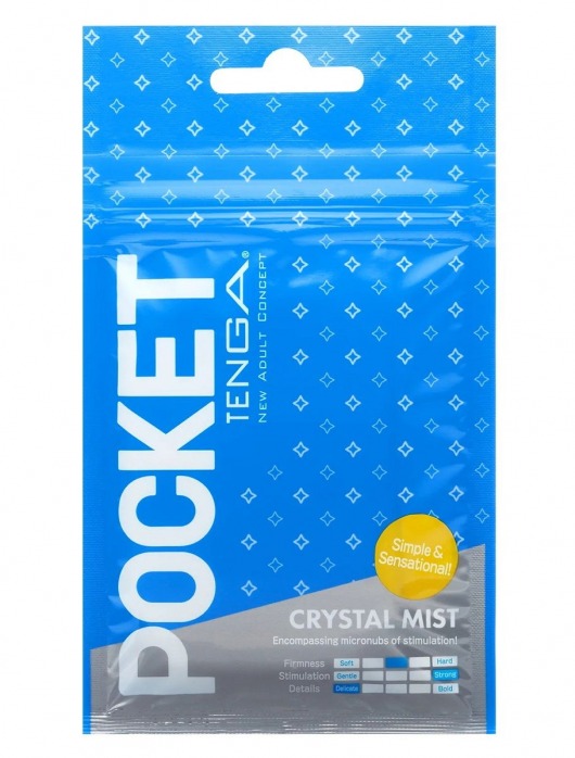 Карманный мастурбатор Crystal Mist - Tenga - в Электростали купить с доставкой