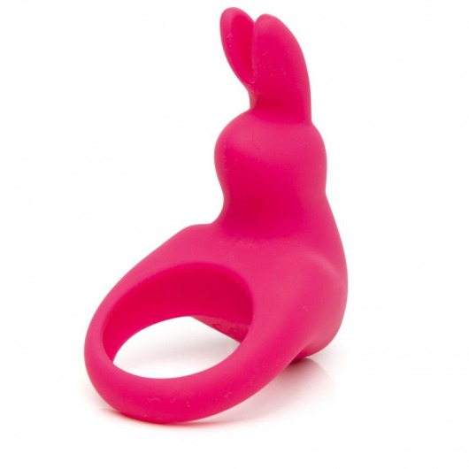 Розовое эрекционное виброкольцо Happy Rabbit Rechargeable Rabbit Cock Ring - Happy Rabbit - в Электростали купить с доставкой