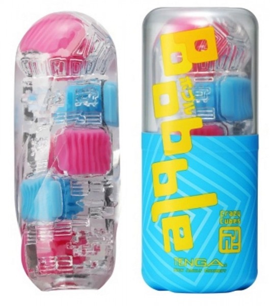 Мастурбатор Tenga Bobble Crazy Cubes - Tenga - в Электростали купить с доставкой