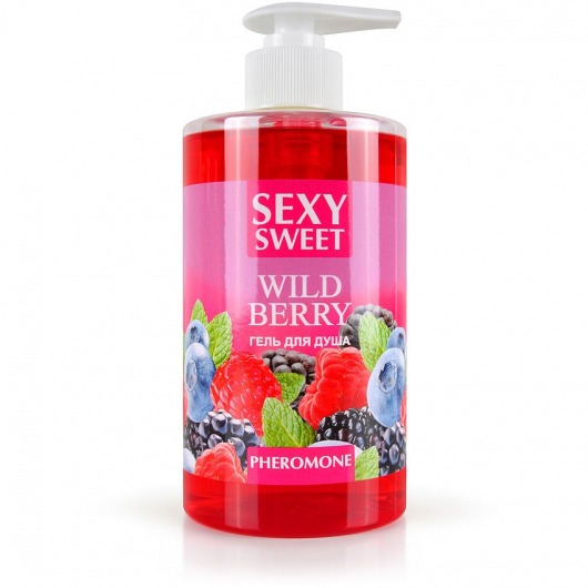 Гель для душа Sexy Sweet Wild Berry с ароматом лесных ягод и феромонами - 430 мл. -  - Магазин феромонов в Электростали