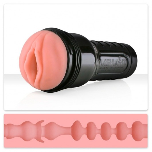 Мастурбатор-вагина Fleshlight - Pink Lady Mini-Lotus - Fleshlight - в Электростали купить с доставкой