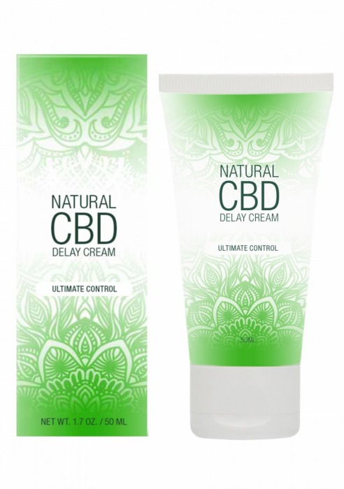 Крем-пролонгатор Natural CBD Delay Cream - 50 мл. - Shots Media BV - купить с доставкой в Электростали