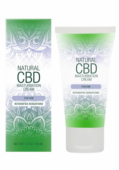 Крем для мастурбации для мужчин Natural CBD Masturbation Cream For Him - 50 мл. - Shots Media BV - купить с доставкой в Электростали