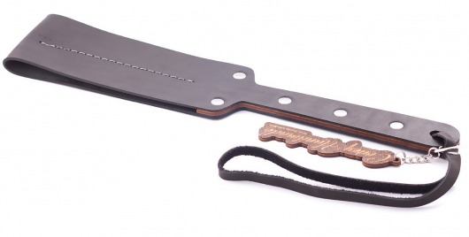 Гладкий мягкий удлиненный пэддл с заклепками - 32 см. - Crazy Handmade - купить с доставкой в Электростали