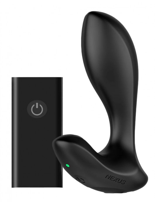 Черная анальная вибровтулка Nexus Duo Plug - 9,8 см. - Nexus Range