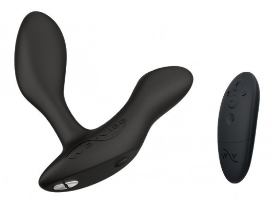 Черный анальный вибратор We-Vibe Vector+ - We-vibe - в Электростали купить с доставкой