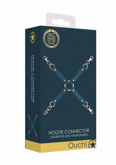 Зеленый крестообразный фиксатор Halo Hogtie Connector - Shots Media BV - купить с доставкой в Электростали