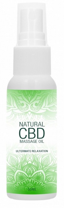 Массажное масло Natural CBD Massage Oil - 50 мл. - Shots Media BV - купить с доставкой в Электростали