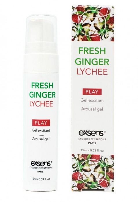 Возбуждающий гель Fresh Ginger Lychee Arousal Gel - 15 мл. - Exsens - купить с доставкой в Электростали