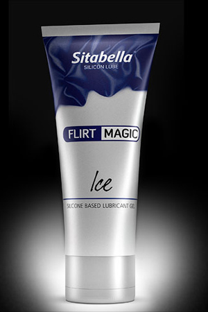 Силиконовая гель-смазка FLIRT MAGIC Ice с лёгким пролонгирующим эффектом - 75 мл. - Sitabella - купить с доставкой в Электростали