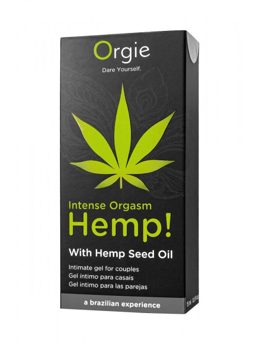 Возбуждающий интимный гель для пар ORGIE Hemp Intense Orgasm - 15 мл. - ORGIE - купить с доставкой в Электростали