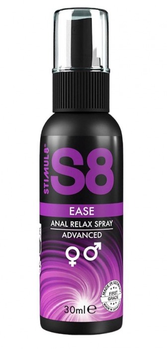 Расслабляющий анальный спрей S8 Ease Anal Relax Spray - 30 мл. - Stimul8 - купить с доставкой в Электростали