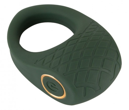 Зеленое эрекционное виброкольцо Luxurious Vibro Cock Ring - Orion - в Электростали купить с доставкой
