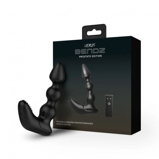 Черный вибростимулятор Nexus Bendz Prostate Edition - 14,1 см. - Nexus Range - в Электростали купить с доставкой