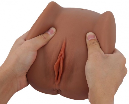 Мастурбатор Black Beauty - вагина и анус - S-HANDE - в Электростали купить с доставкой