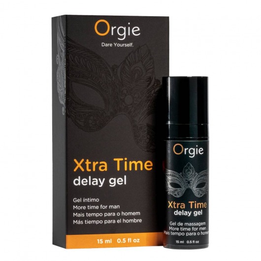 Продлевающий гель Orgie Xtra Time Delay Gel - 15 мл. - ORGIE - купить с доставкой в Электростали