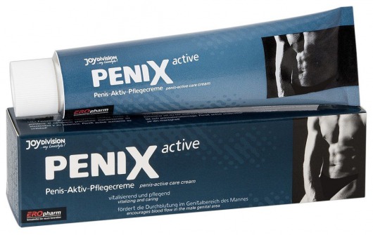 Возбуждающий крем для мужчин PeniX active - 75 мл. - Joy Division - купить с доставкой в Электростали