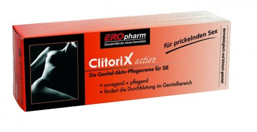 Возбуждающий крем для женщин ClitoriX active - 40 мл. - Joy Division - купить с доставкой в Электростали
