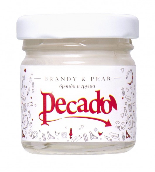 Массажная свеча Brandy   Pear - 35 мл. - Pecado - купить с доставкой в Электростали