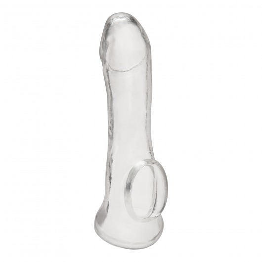 Прозрачная насадка на пенис Transparent Penis Enhancing Sleeve Extension - 15,9 см. - BlueLine - в Электростали купить с доставкой