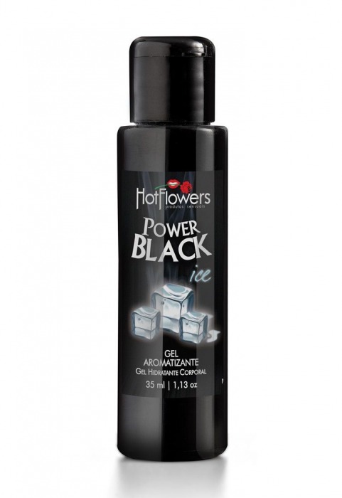 Стимулирующий гель для массажа Power Black - 35 мл. - HotFlowers - купить с доставкой в Электростали