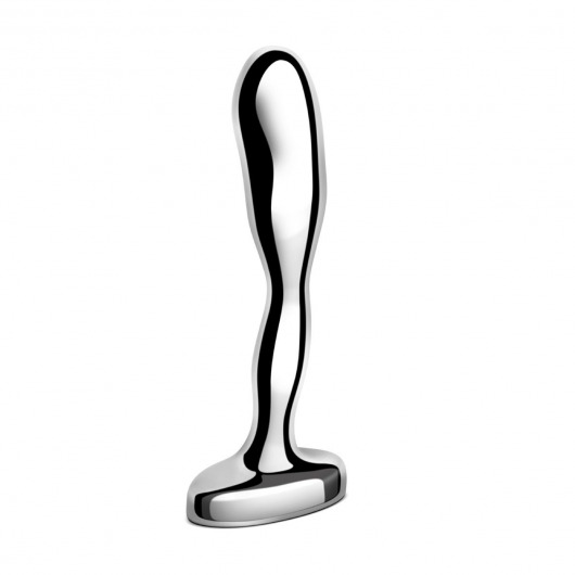 Стальной стимулятор простаты Stainless Steel Prostate Plug - 11,5 см. - b-Vibe - в Электростали купить с доставкой