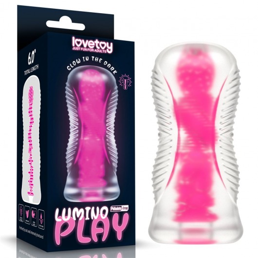 Светящийся в темноте мастурбатор 6.0 Lumino Play Masturbator - Lovetoy - в Электростали купить с доставкой