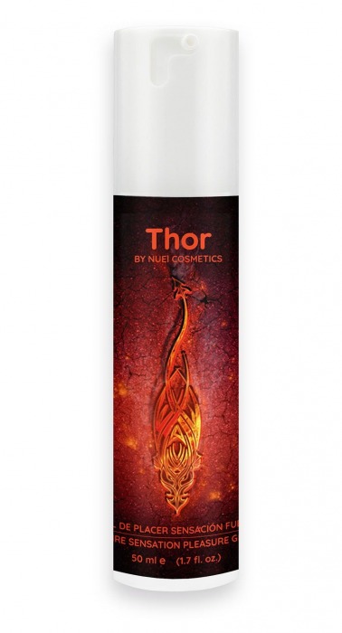 Возбуждающий унисекс гель Thor Fire Gel - 50 мл. - Nuei cosmetics - купить с доставкой в Электростали