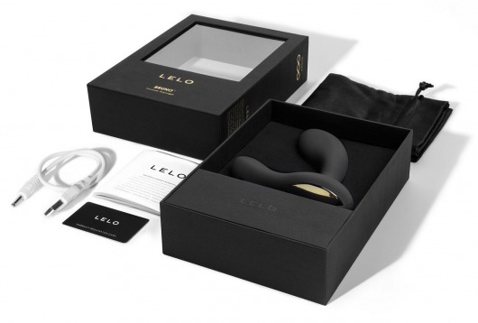 Чёрный перезаряжаемый стимулятор простаты Bruno Black - Lelo - в Электростали купить с доставкой