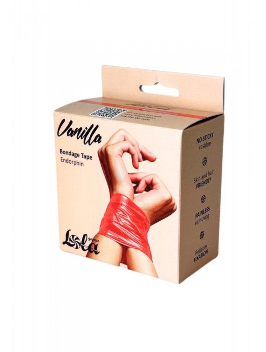 Красная бондажная лента Endorphin - Lola Games - купить с доставкой в Электростали