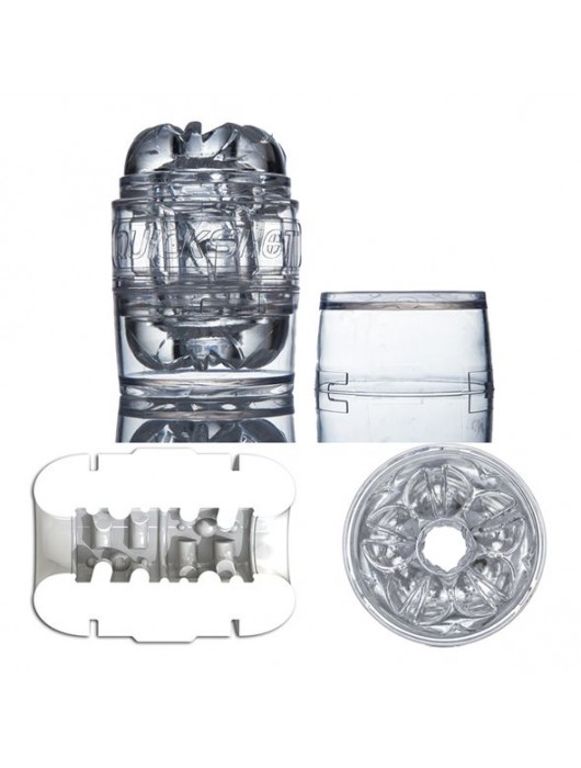 Мастурбатор Fleshlight - Quickshot Masturbator Clear - Fleshlight - в Электростали купить с доставкой