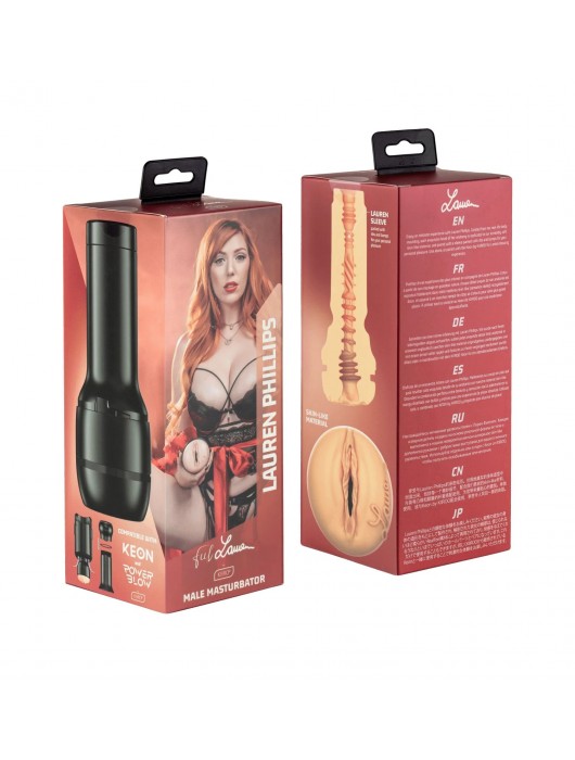 Мастурбатор-вагина FeelLauren Stroker - Kiiroo - в Электростали купить с доставкой