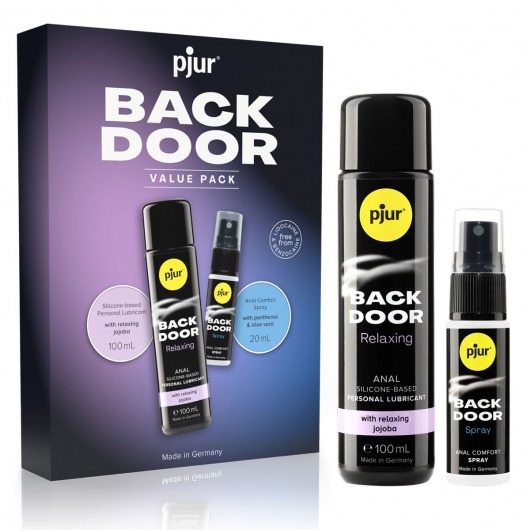 Набор для анального секса pjur Back Door Value Pack - Pjur - купить с доставкой в Электростали