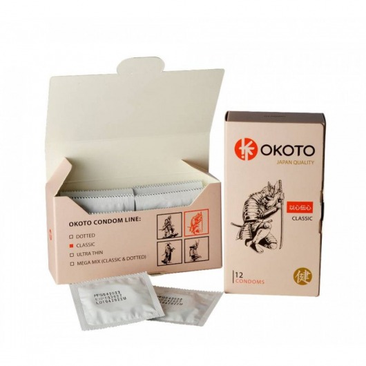 Презервативы OKOTO Classic - 12 шт. - Sitabella - купить с доставкой в Электростали