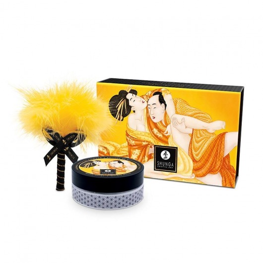 Массажная пудра с ароматом манго Luscious Mango - Shunga - купить с доставкой в Электростали
