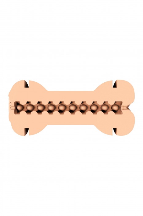 Двусторонний мастурбатор в колбе Double Joy - MALESATION - в Электростали купить с доставкой