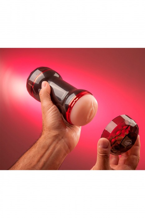 Двусторонний мастурбатор в колбе Double Joy - MALESATION - в Электростали купить с доставкой