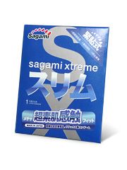 Презерватив Sagami Xtreme FEEL FIT 3D - 1 шт. - Sagami - купить с доставкой в Электростали