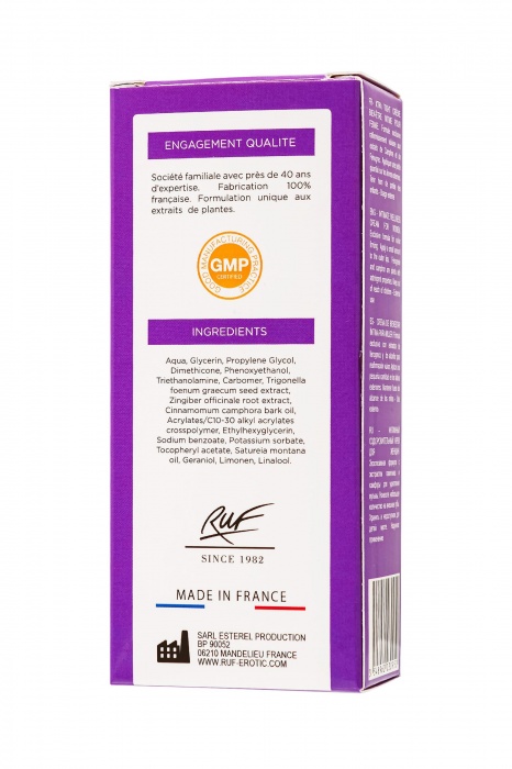 Сужающий и укрепляющий крем для женщин Xtra Tight - 30 мл. - RUF - купить с доставкой в Электростали