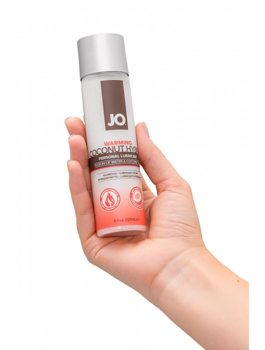 Водно-масляный лубрикант с разогревающим эффектом Hybrid Lubricant WARMING - 120 мл. - System JO - купить с доставкой в Электростали