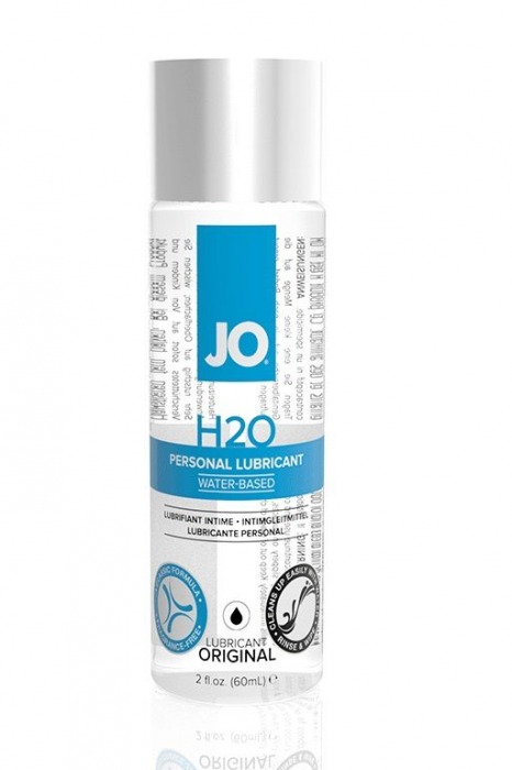 Нейтральный лубрикант на водной основе JO Personal Lubricant H2O - 60 мл. - System JO - купить с доставкой в Электростали