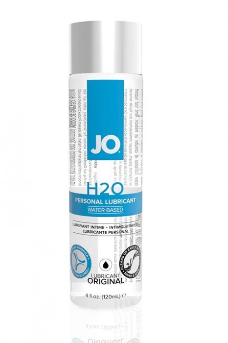 Нейтральный лубрикант на водной основе JO Personal Lubricant H2O - 120 мл. - System JO - купить с доставкой в Электростали