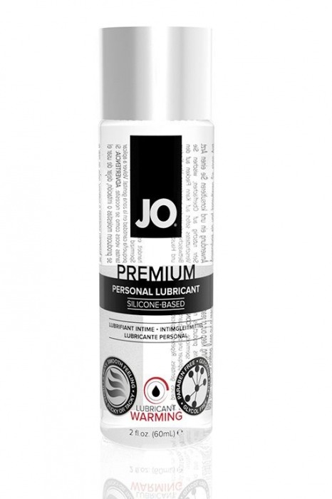 Возбуждающий лубрикант на силиконовой основе JO Personal Premium Lubricant  Warming - 60 мл. - System JO - купить с доставкой в Электростали